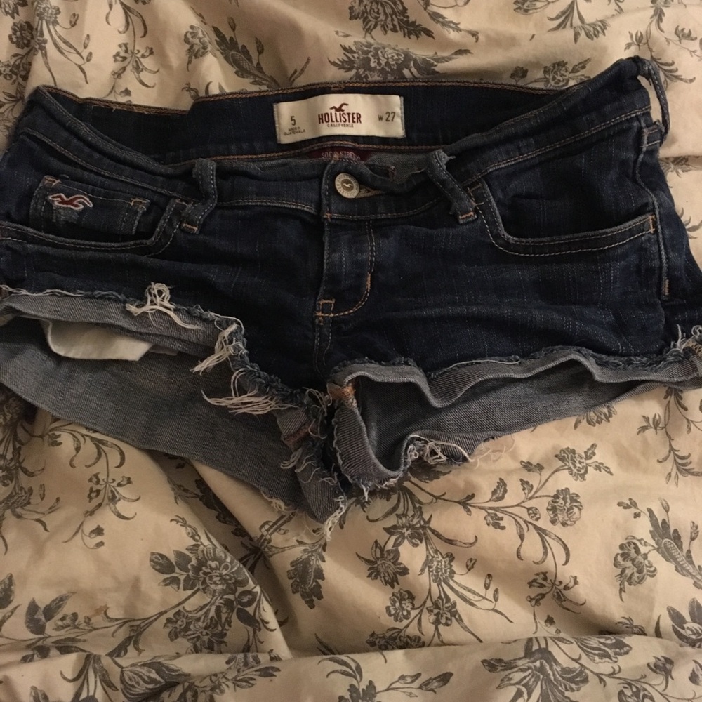 Hollister Low Rise Jean Shorts